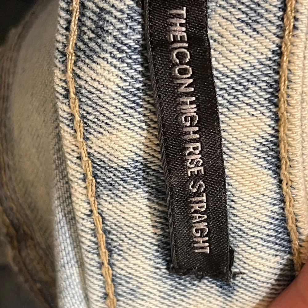 Kendall + Kylie women’s Jeans Size 9/29 Blue Distressed High Rise new with tags - Picture 7 of 9